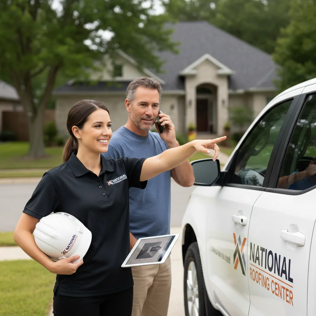 National Roofing Center customer support in Haughton